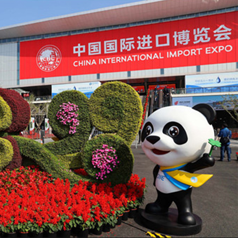 Il 1 ° China International Import Expo si è tenuto a Shanghai, in Cina